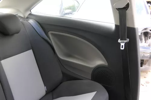 Seat Ibiza 6J Verkleidung hinten links 2/3-Türer Seite - schwarz / grau (182500)
