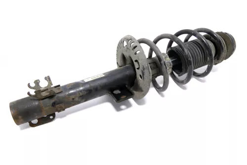 1x VW Polo 6R 6J Federbein Stoßdämpfer Feder vorne Federn Benziner 6R0413031F