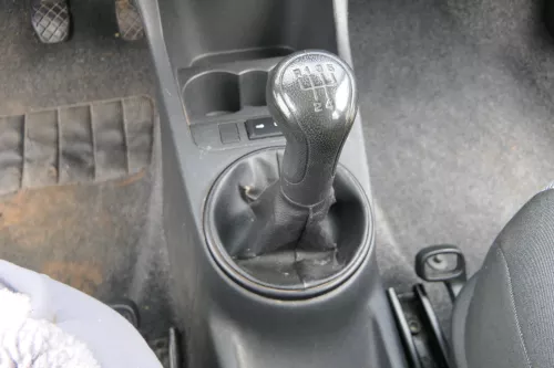 Skoda Fabia Roomster 5J Schaltknauf Schaltsack Schaltung Schaltknauf original 9B (182571)