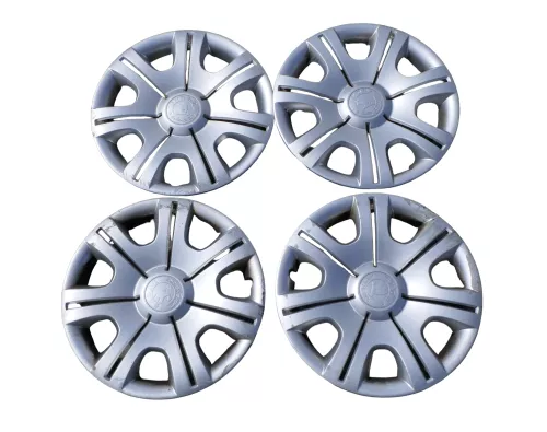4 x Stück Original Skoda Fabia 5J Radzierkappe Radkappe 14 Zoll 5J0601147F (182574)