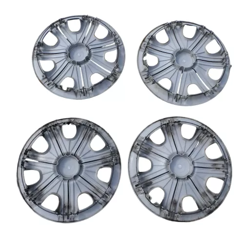 4 x Stück Original Skoda Fabia 5J Radzierkappe Radkappe 14 Zoll 5J0601147F (182574)