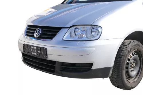 VW Touran 1T Stoßstange vorne Frontstoßstange Stoßfänger blau LB5N   SWR (182588)