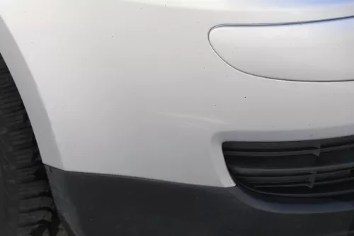 VW Touran 1T Stoßstange vorne Frontstoßstange Stoßfänger blau LB5N   SWR (182588)