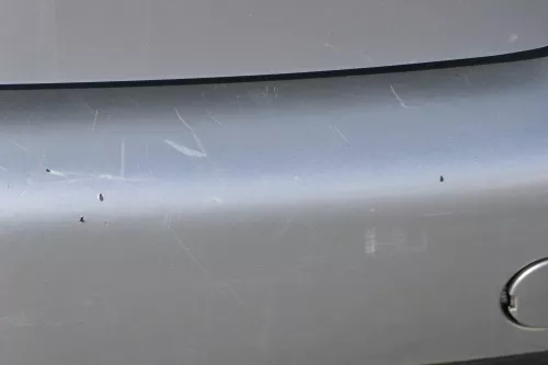 VW Touran 1T Stoßstange hinten Heckstoßstange Stoßfänger silber LA7W (182598)