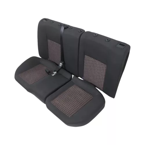 Seat Ibiza 6J Rückbank Lehne Sitz Sitzbank 3-Punkt Sitze -ohne Kopfstütze (182660)