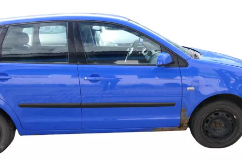 VW Polo 9N 9N3 Tür vorne rechts Beifahrertür 4/5-Türer blau LA5F ohneAnba (182732)