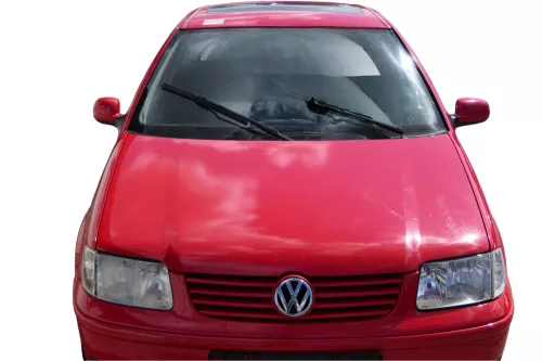 VW Polo 6N2 Motorhaube Haube vorne Klappe rot LP3G (182782)