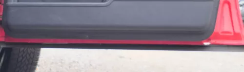 Audi 80 90 Tür vorne rechts Beifahrertür Rahmen Türblatt rot LY3H -ohne Anbautei (182811)