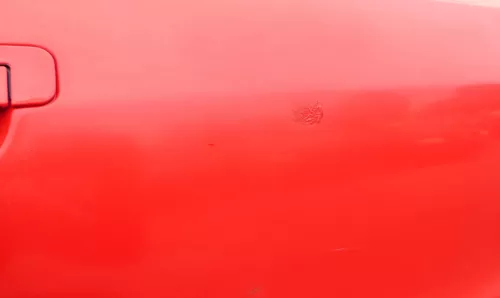 Audi 80 90 Tür vorne rechts Beifahrertür Rahmen Türblatt rot LY3H -ohne Anbautei (182811)