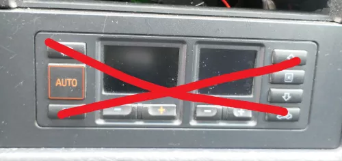 Audi 80 8C Rahmen Blende Abdeckung Lüftung um Klimabedienteil Heizung (182844)