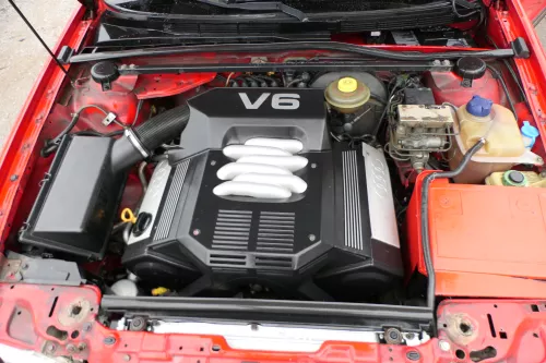 Audi 80 8A0121251B Wasserkühler Benziner V6 ABC AAH 2,8 (182916)