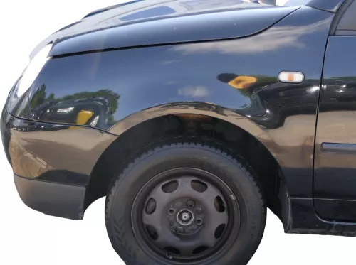 VW Lupo 6X Kotflügel vorne links schwarz L041 (183018)
