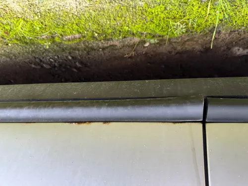 Audi A6 4B C5 Tür nur Türblatt vorne rechts Beifahrertür silber grau LY7W (183044)