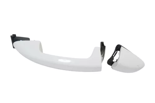 1x VW Passat 3C Türgriff Tür Griff vorne / links  außen weiß LB9A (183118)