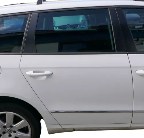 VW Passat 3C Kombi Variant Tür hinten rechts weiß LB9A- ohneAnbauteile (183119)