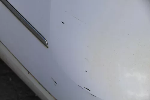 VW Passat 3C Kombi Stoßstange hinten Heckstoßstange Stoßfänger weiß LB9A (183123)