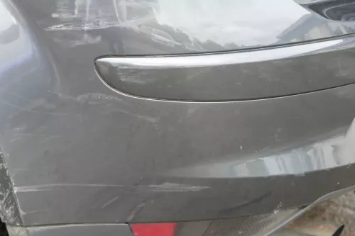 Seat Altea 5P Stoßstange hinten Heckstoßstange Stoßfänger grau LW7Z (183154)