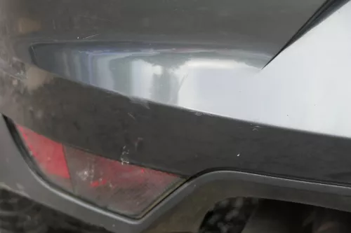 Seat Altea 5P Stoßstange hinten Heckstoßstange Stoßfänger grau LW7Z (183154)