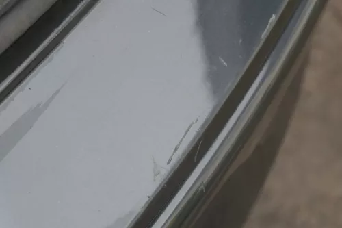 Seat Altea 5P Stoßstange hinten Heckstoßstange Stoßfänger grau LW7Z (183154)