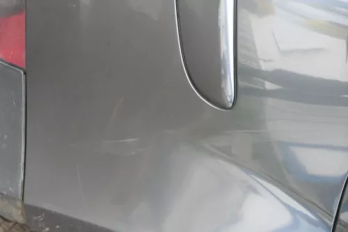 Seat Altea 5P Stoßstange hinten Heckstoßstange Stoßfänger grau LW7Z (183154)