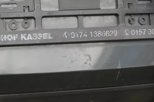Seat Altea 5P Stoßstange hinten Heckstoßstange Stoßfänger grau LW7Z (183154)