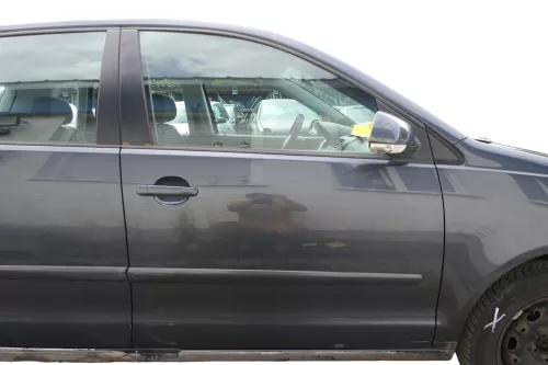 VW Polo 9N 9N3 Tür vorne rechts Beifahrertür 4/5-Türer grau LC7V ohneAnbauteile (183197)