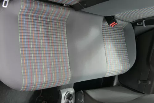 VW Polo 9N 9N3 Sitz Rückbank Sitzfläche Sitze 3 Punkt Gurt hinten Griff Öffner (183211)
