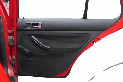 1x VW Golf 4 1J Limousine Türverkleidung Verkleidung Tür hinten rechts schwarz (183222)