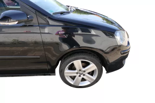 VW Polo 9N3 Kotflügel vorne rechts schwarz L041 (183239)