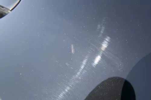 VW Polo 9N3 9N Heckklappe Kofferraumklappe Klappe schwarz L041 - Scheibe (183240)