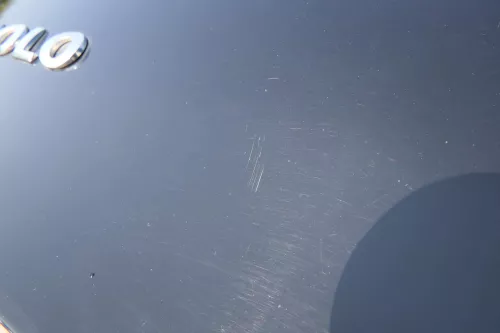 VW Polo 9N3 9N Heckklappe Kofferraumklappe Klappe schwarz L041 - Scheibe (183240)