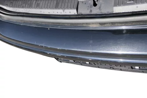 VW Polo 9N 9N3 Stoßstange Heckstoßstange hinten schwarz L041 (183243)