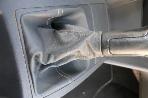VW Polo 9N 9N3 Schaltknauf Schaltsack Schaltung 6Q1711113G Leder schwarz (183252)