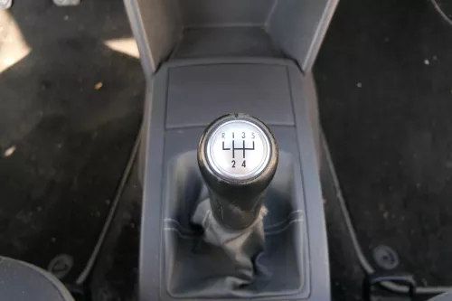 VW Polo 9N 9N3 Schaltknauf Schaltsack Schaltung 6Q1711113G Leder schwarz (183252)
