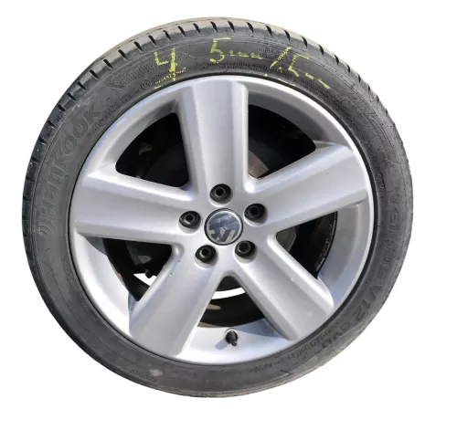 1x Felge Alufelge original VW Polo 9N 9N3 6jx16 H2 ET43 6Q0601025S -ohneReifen 4