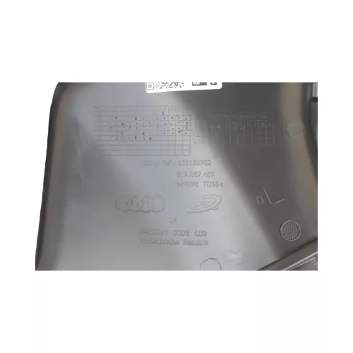 Q2 Türverkleidung Verkleidung Tür schwarz hinten links ORIGINAL aus NEUFAHRZEUG  (183273)