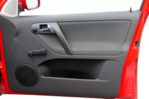 1x VW Polo 6N2 Türverkleidung Verkleidung Tür vorne rechts 4/5-Türer off-black  (183294)