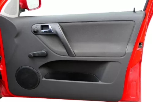 1x VW Polo 6N2 Türverkleidung Verkleidung Tür vorne rechts 4/5-Türer off-black