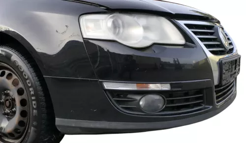 VW Passat 3C Kombi Stoßstange vorne Stoßfänger schwarz LC9X - kein ohneGrill (183346)