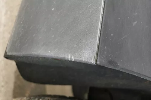VW Passat 3C Kombi Stoßstange hinten Heckstoßstange Stoßfänger schwarz LC9X (183360)