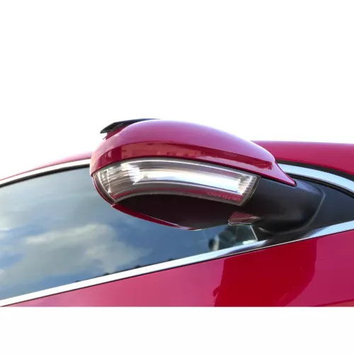 VW Passat 3C elektrischer Spiegel Außenspiegel rechts rot LY3D anklappbar Umfel (183380)