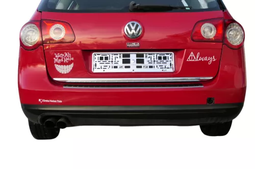 VW Passat 3C Kombi Stoßstange hinten Heckstoßstange Stoßfänger rot LY3D (183386)