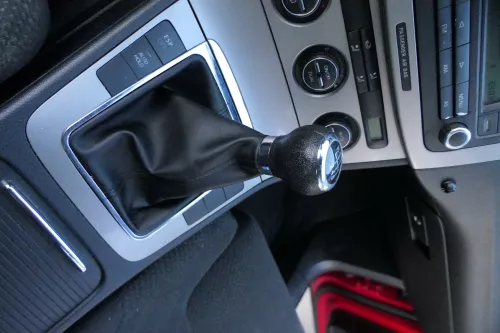 VW Passat 3C 6-Gang Schaltknauf Schaltsack Schaltung Schaltknüppel original (183401)