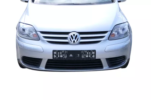 VW Golf 5 5M1 Plus Stoßstange vorne Frontoßstange Stoßfänger silber LA7W  SWR (183428)
