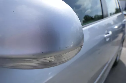 VW Golf 5+6 5M1 Plus elektrischer Spiegel Außenspiegel links Blinker silber LA7W (183429)