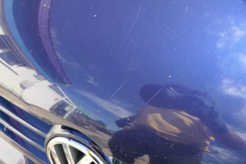 VW Golf 4 Motorhaube Haube Klappe vorne blau LB5N indigoblau  (183472)