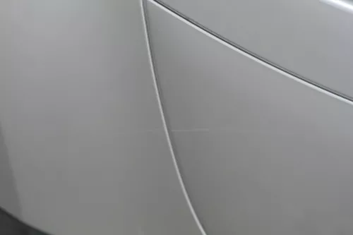 VW Fox 5Z Stoßstange vorne Stoßfänger silber LA7W mit Grill  (183548)