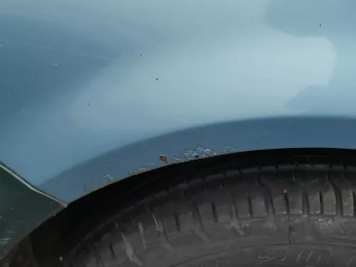 VW Passat 3B Kotflügel vorne links blau grün türkis ( evtl. LB7T oder LB6N ???) (183617)