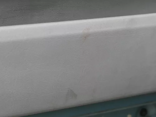 1x Passat 3B Variant Türverkleidung Verkleidung Tür vorne links Griff grau (183625)