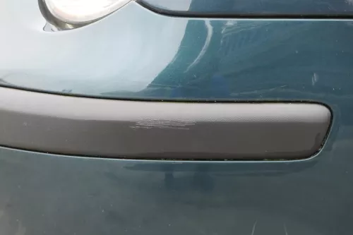 VW Polo 9N Stoßstange Frontstoßstange vorne grün LC6X (183640)